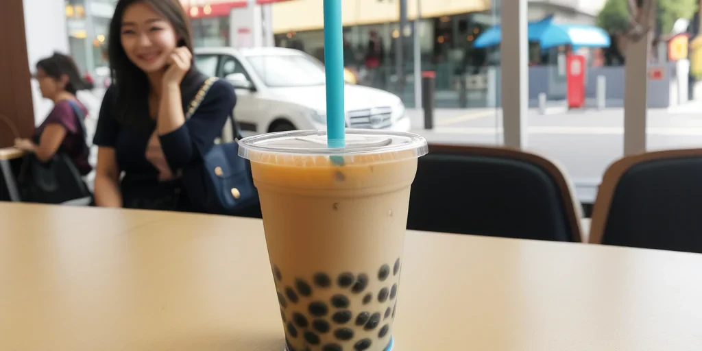 bubble tea cute