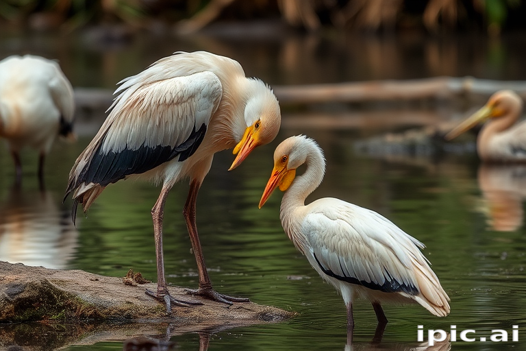 preening