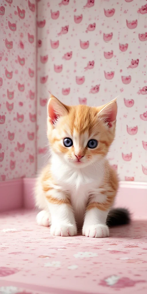 wallpaper kitty cat