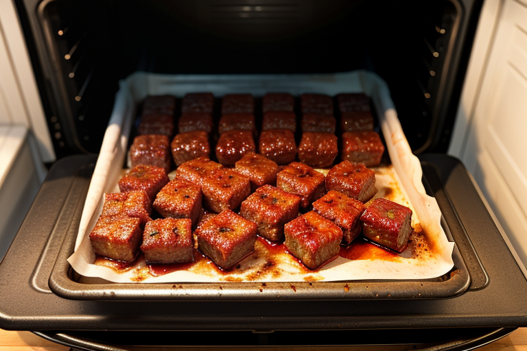 burnt ends in the oven