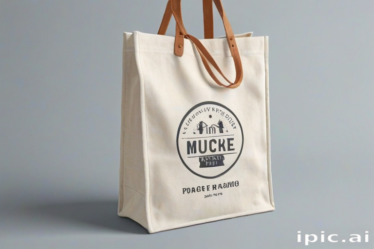 canvas bag mockup
