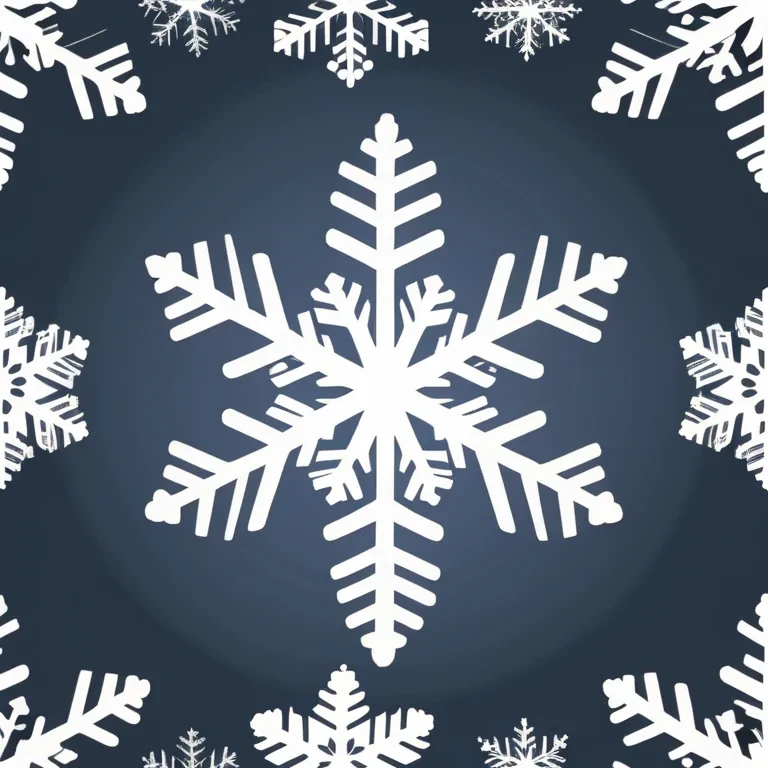 snowflake clipart transparent background