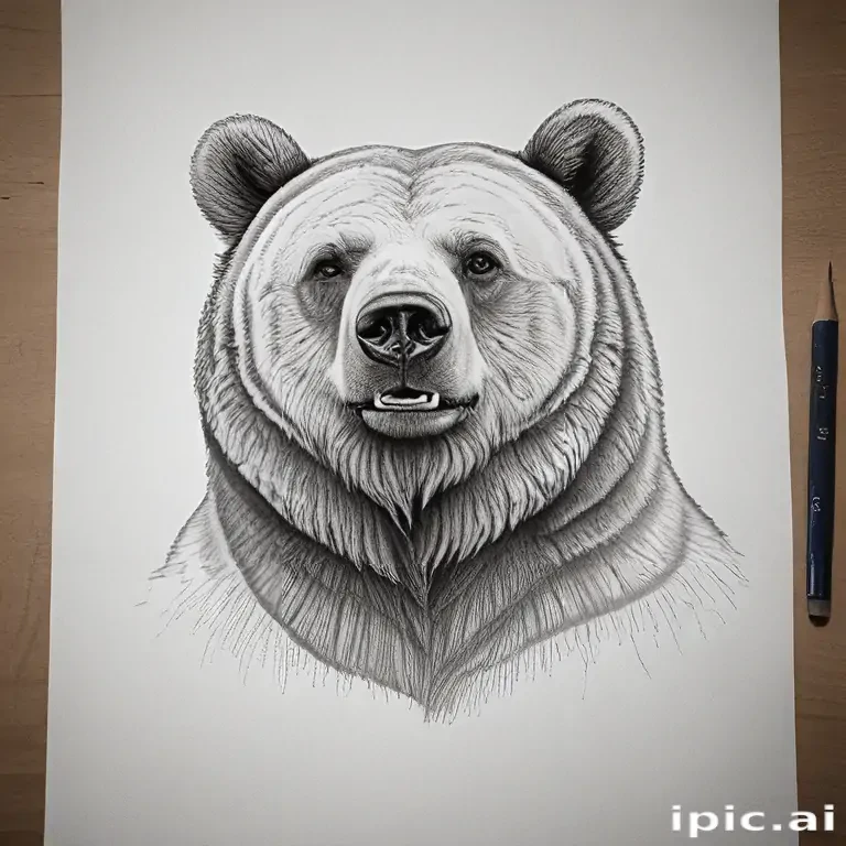 bear pic drawing