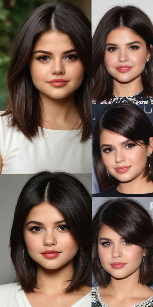 selena gomez layered haircuts