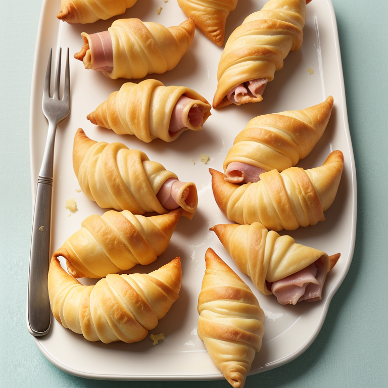 ham and cheese crescent rollups