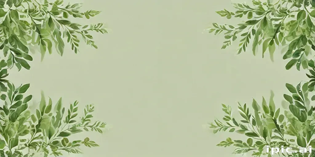 greenery border