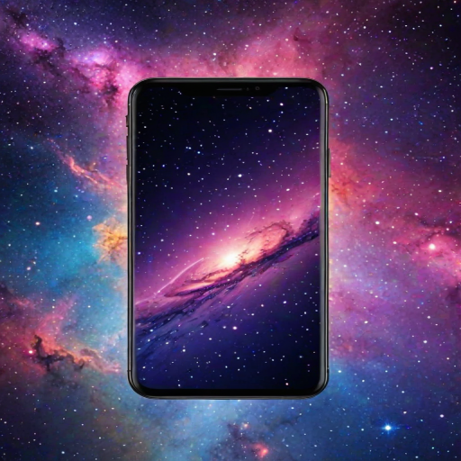 iphone galaxy background