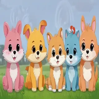 pictures of cute cartoon animals