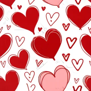 hand drawn heart