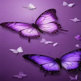 butterfly wallpaper purple