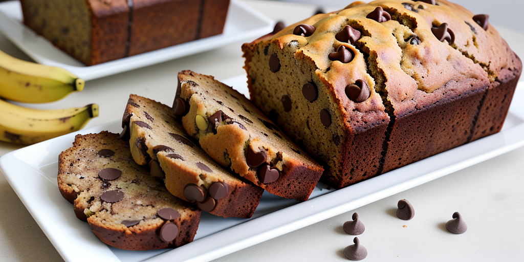 banana bread chocolate chip walnut