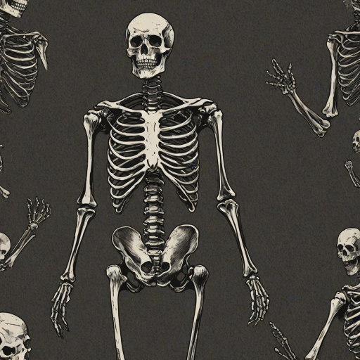 skeleton wallpaper