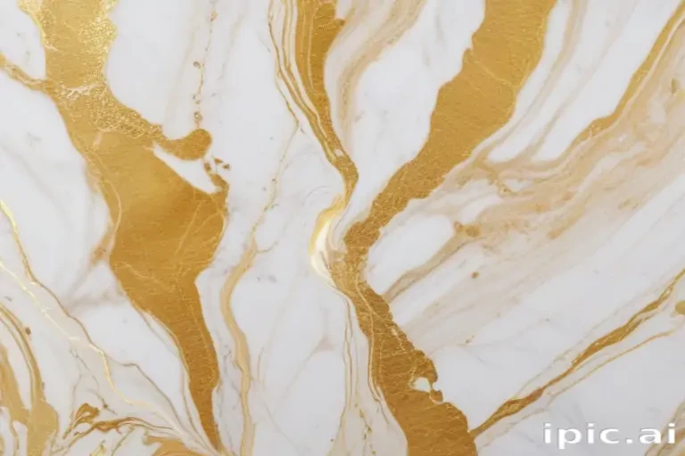 white and gold marble background