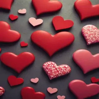 hearts wallpaper iphone