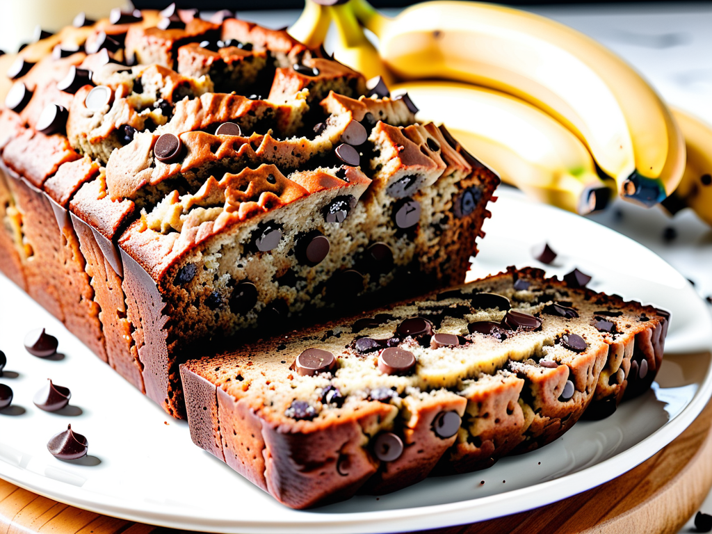 gf chocolate chip banana bread