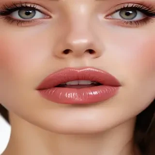 transparent lips