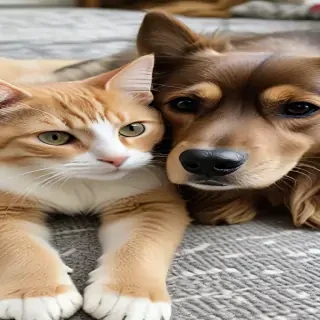 cat and dog