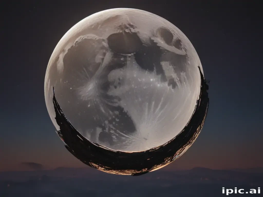 aesthetic crescent moon
