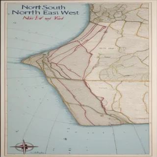 north south east west