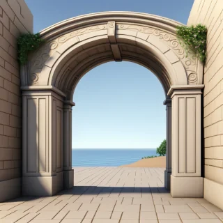 archway clipart
