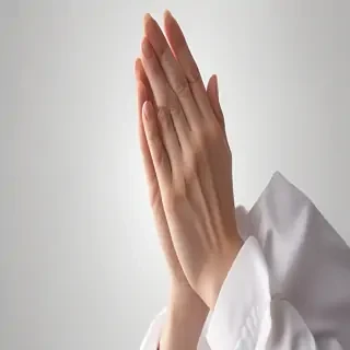 praying hands transparent background