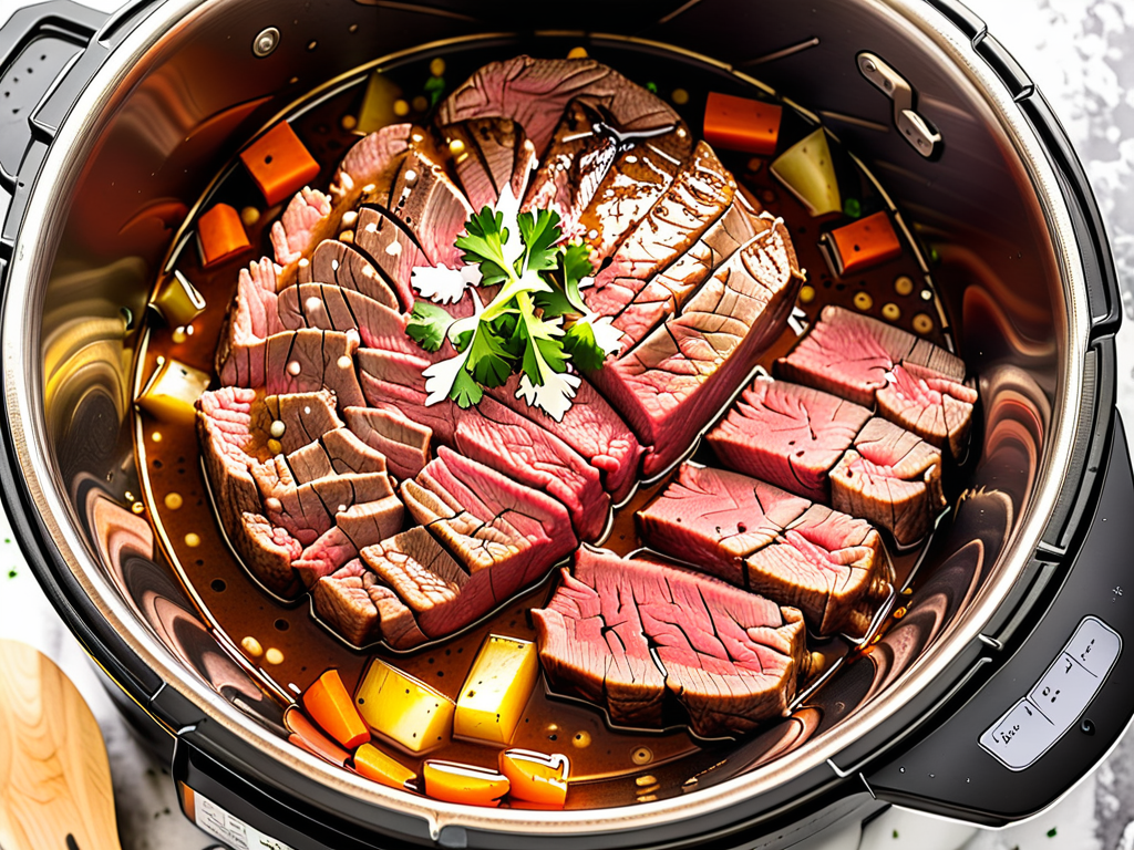 round steak in instant pot