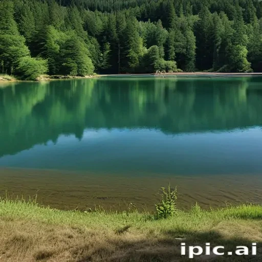 background lake