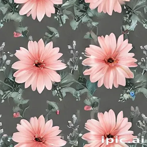 aesthetic flowers transparent