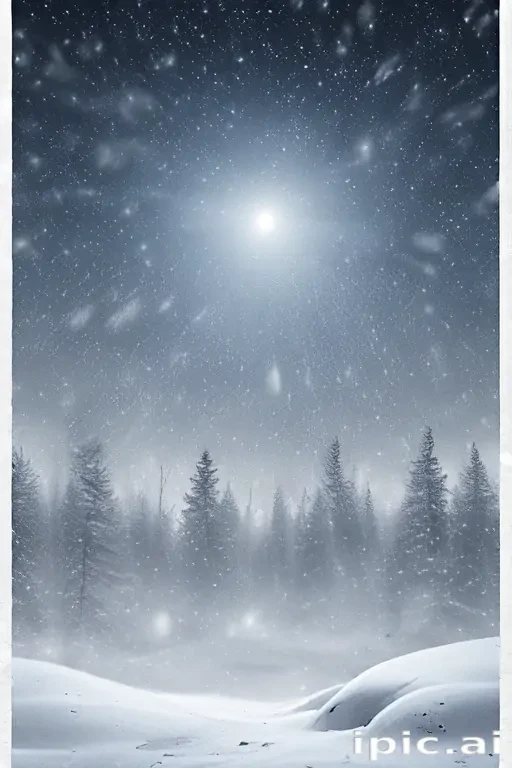 snow falling png