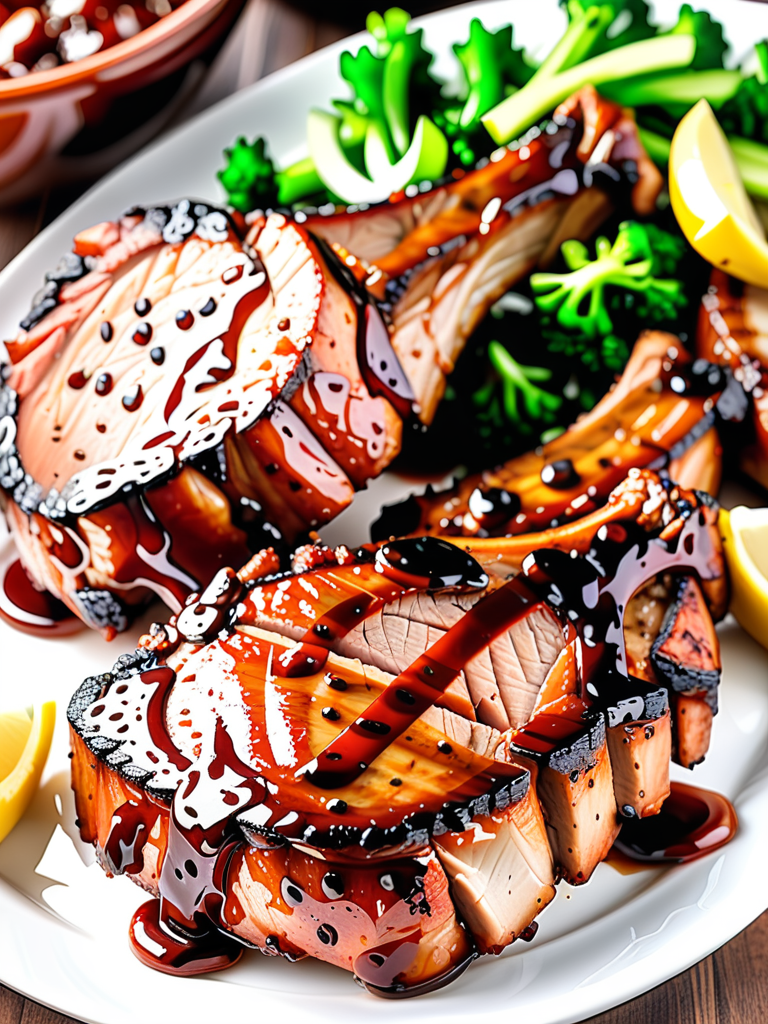 air fryer bbq pork chops