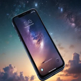 iphone galaxy background