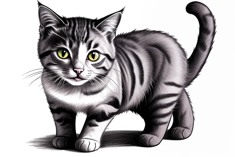 cat drawing png