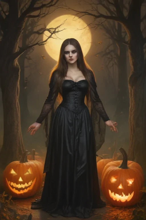public domain vintage halloween art