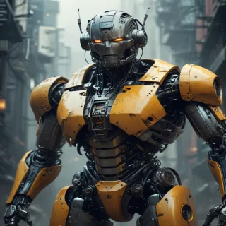 robot wallpaper