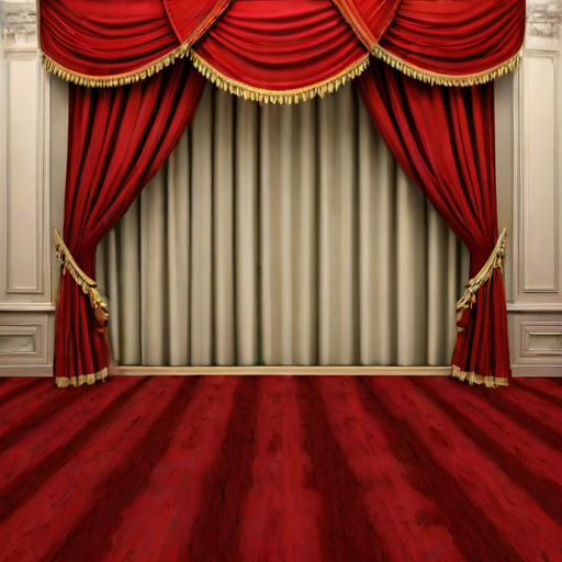 red curtain png