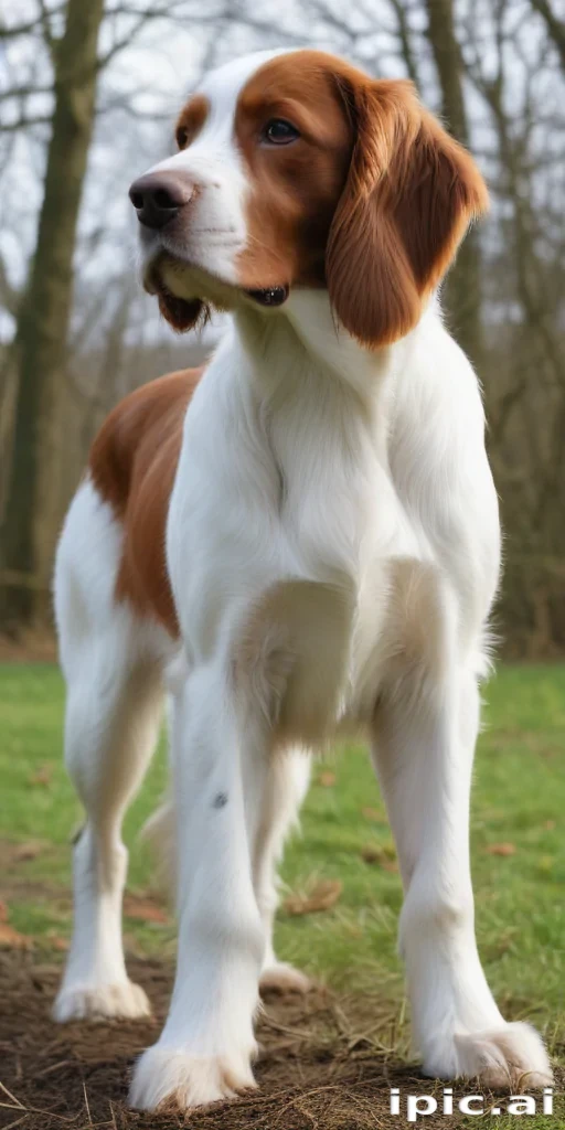irish red and white setter