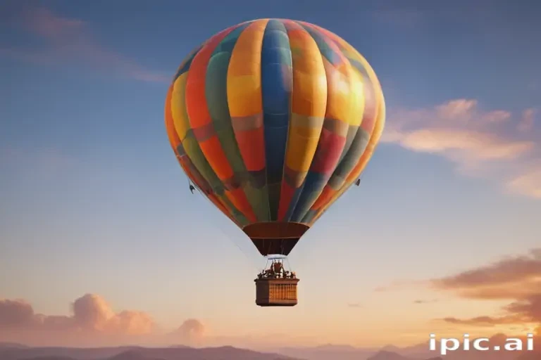 hot air balloon png