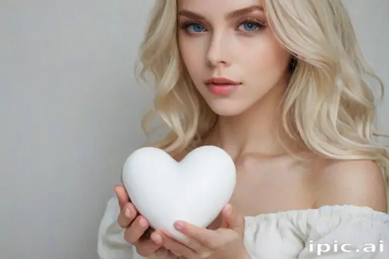 white heart