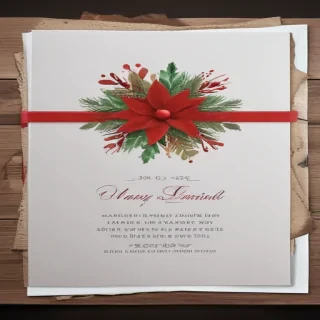 christmas card template psd