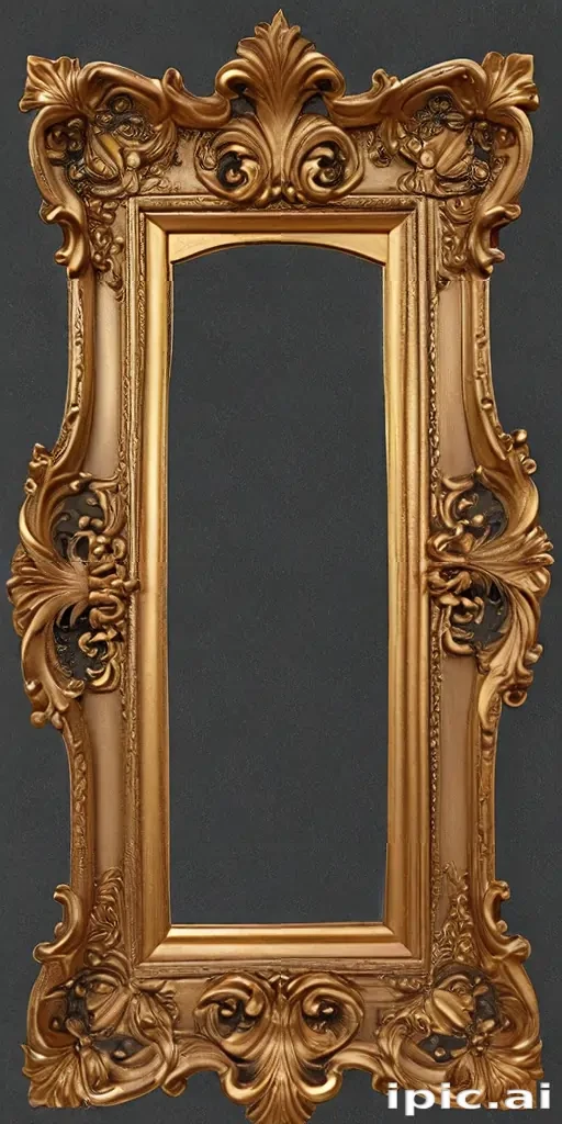 gold frame png transparent