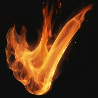 flames transparent background