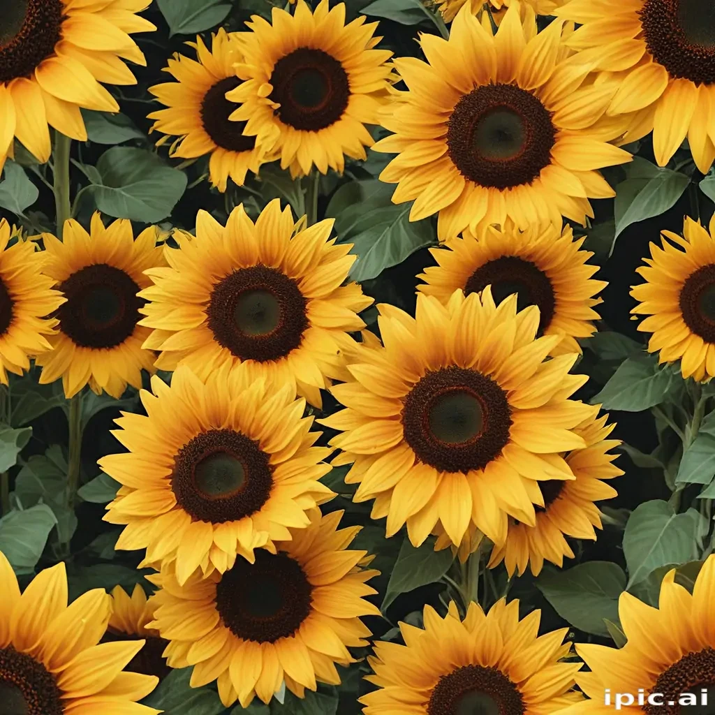 sunflower backgrounds aesthetic