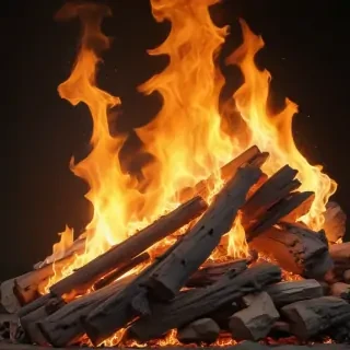background for fire