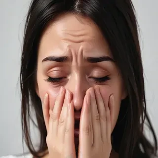 picture of someone crying