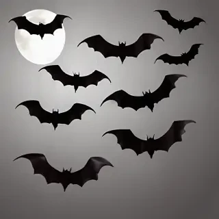 halloween bats png