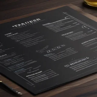 restaurant menu mockup free