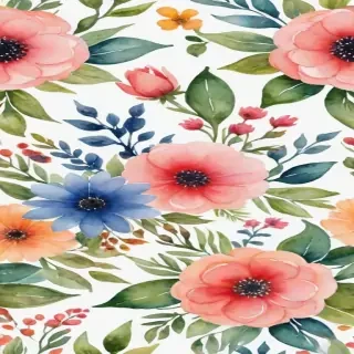background watercolor flowers