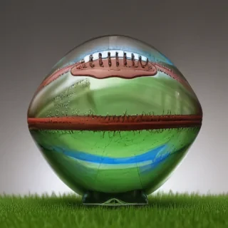 transparent football