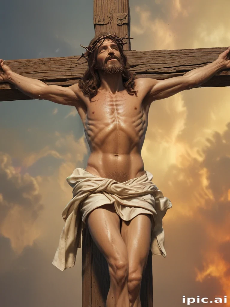 image of jesus on the cross