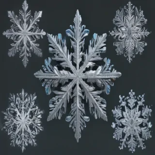snowflakes png